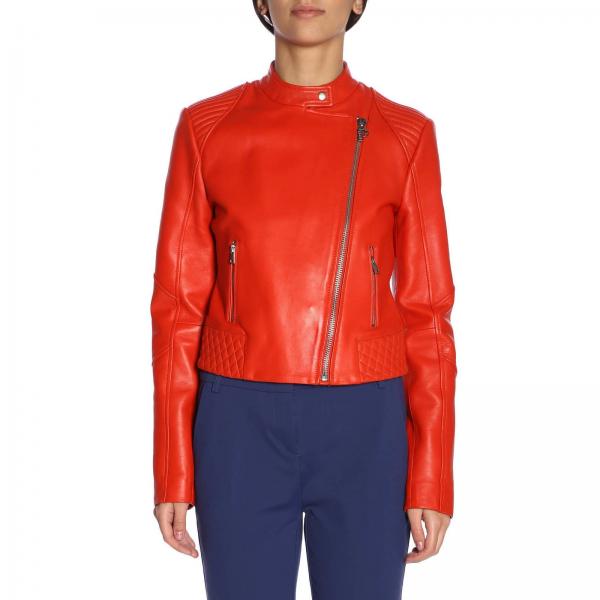 Pelle E Chiodo In Zip Trapuntati Guardingo Asimmetrica Con Dettagli FclK1T3J