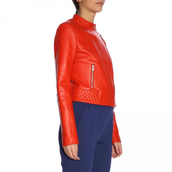 Pelle E Chiodo In Zip Trapuntati Guardingo Asimmetrica Con Dettagli FclK1T3J
