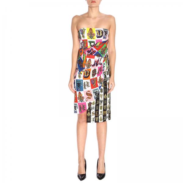 versace alphabet dress