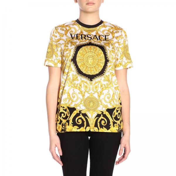 Versace Outlet: T-shirt women | T-Shirt Versace Women Multicolor | T ...