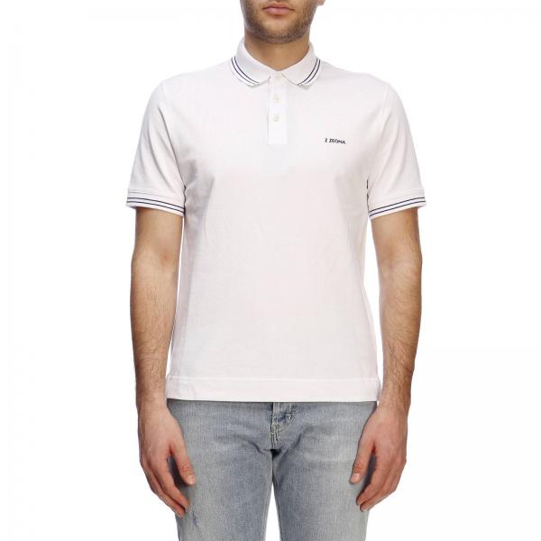 Z Zegna Outlet: t-shirt for man - White | Z Zegna t-shirt ZZ600 VS370 ...
