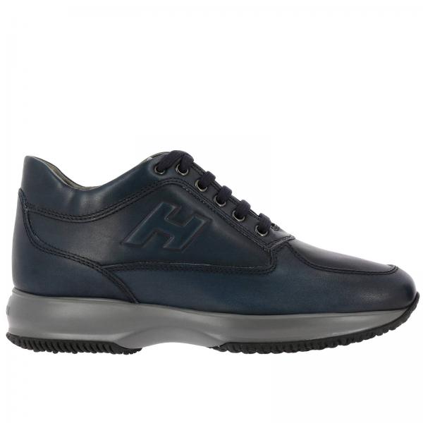 HOGAN: Shoes men - Blue | Sneakers Hogan HXM00N09041 7X7 GIGLIO.COM