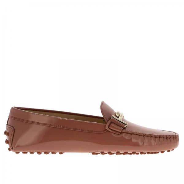 TOD'S: loafers for woman - Brick Red | Tod's loafers XXW00G0Q499 OW0 ...