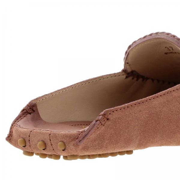 Tod's Outlet Shoes women Brick Red Ballet Flats Tod's XXW00G0AR70