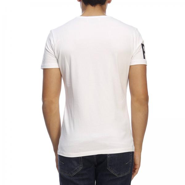 T Con Basic A Stretch Maxi Maniche Ice Play Stampa shirt Corte 8XPkn0Ow