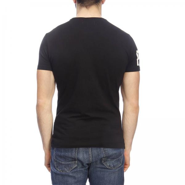T Con Basic A Stretch Maxi Maniche Ice Play Stampa shirt Corte 8XPkn0Ow