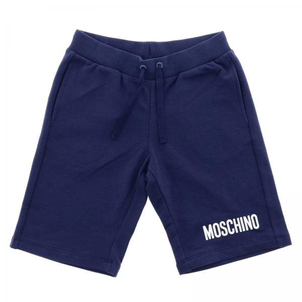 Moschino Kid Outlet: Pants kids - Blue | Pants Moschino Kid HUP02J ...