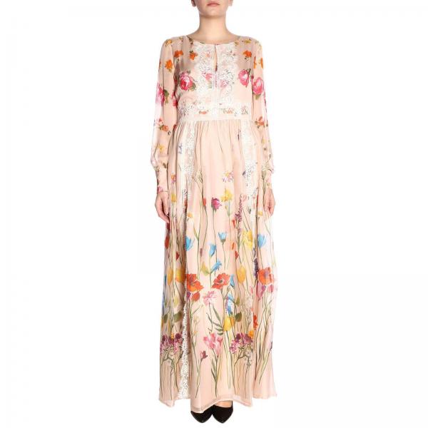Blumarine Outlet: dress for woman - Pink | Blumarine dress 3097 online ...