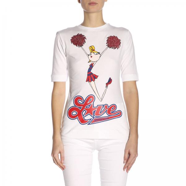Love Moschino Outlet: T-shirt women Moschino Love - White | T-Shirt ...