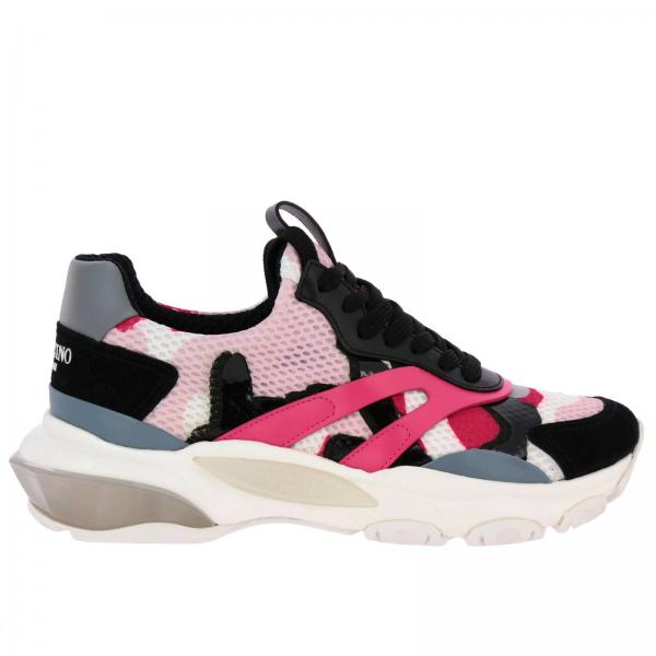 valentino pink sneakers