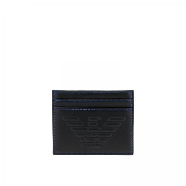 Emporio Armaniアウトレット：財布 メンズ - ブラック | GIGLIO.COMオンラインのEmporio Armani 財布