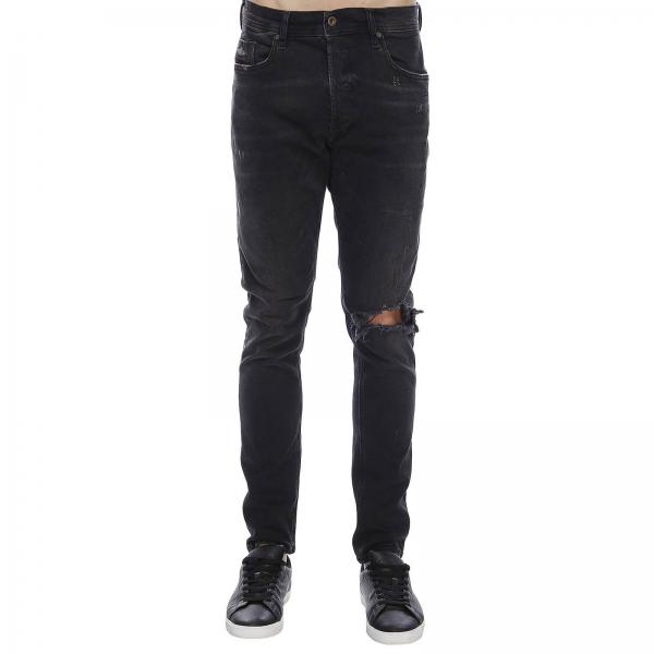 Diesel Outlet: jeans for man - Black | Diesel jeans 00CKRI 069DV online ...