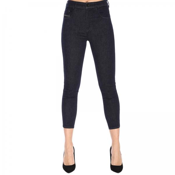 Diesel Outlet: jeans for women - Blue | Diesel jeans 00SMLW 089AB ...