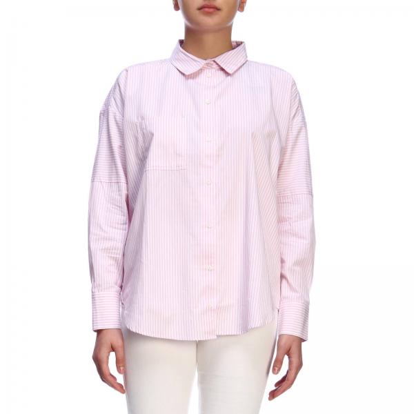 Armani Exchange Outlet: Shirt women | Shirt Armani Exchange Women Pink ...