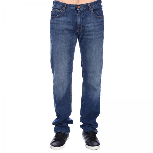 Emporio Armani Outlet: jeans for man - Denim | Emporio Armani jeans ...