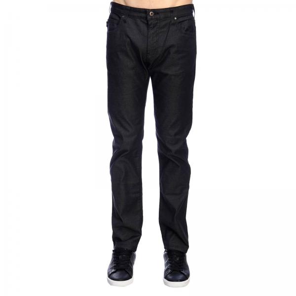 Emporio Armani Outlet: Jeans men - Black | Jeans Emporio Armani 8N1J45 ...