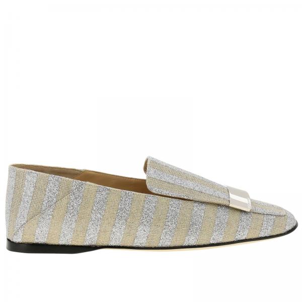 beige ballet pumps