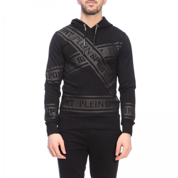 Plein Sport Outlet: Sweater men - Black | Sweater Plein Sport MJB0955 ...
