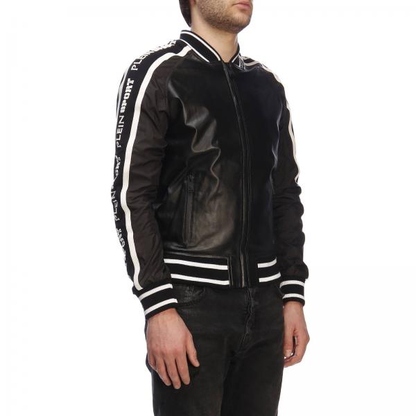 Plein Sport Outlet Jacket men Jacket Plein Sport Men Black Jacket