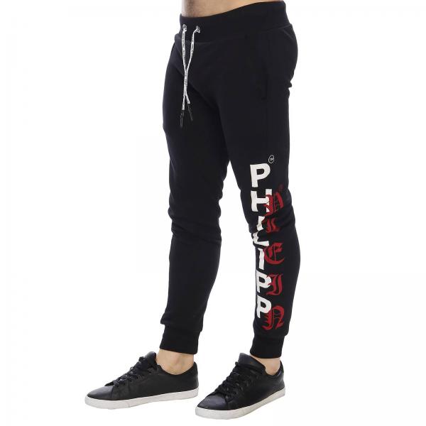 Philipp Plein Outlet: pants for man - Black | Philipp Plein pants ...