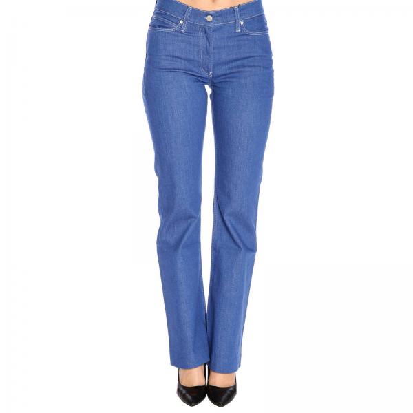 Calvin Klein Outlet: pants for woman - Ice | Calvin Klein pants ...