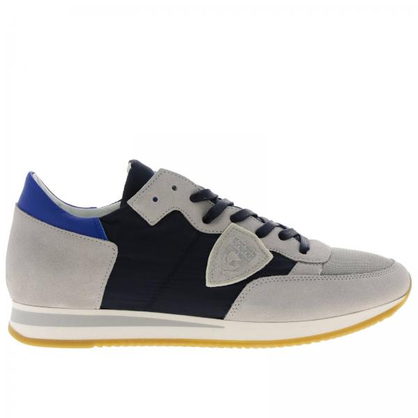 PHILIPPE MODEL: Shoes men | Sneakers Philippe Model Men Grey | Sneakers ...