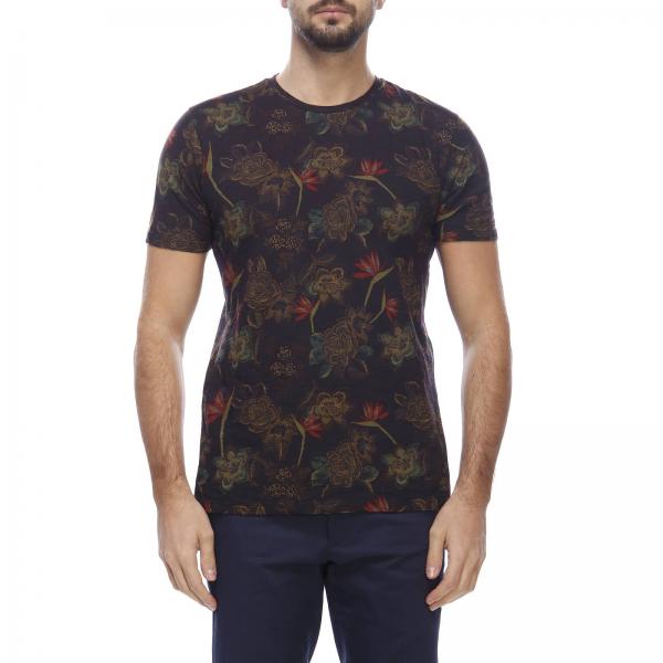 Etro Outlet: t-shirt for man - Blue | Etro t-shirt 1Y020 4136 online on ...