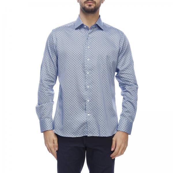 Etro Outlet: Shirt men - Gnawed Blue | Shirt Etro 12908 4755 GIGLIO.COM