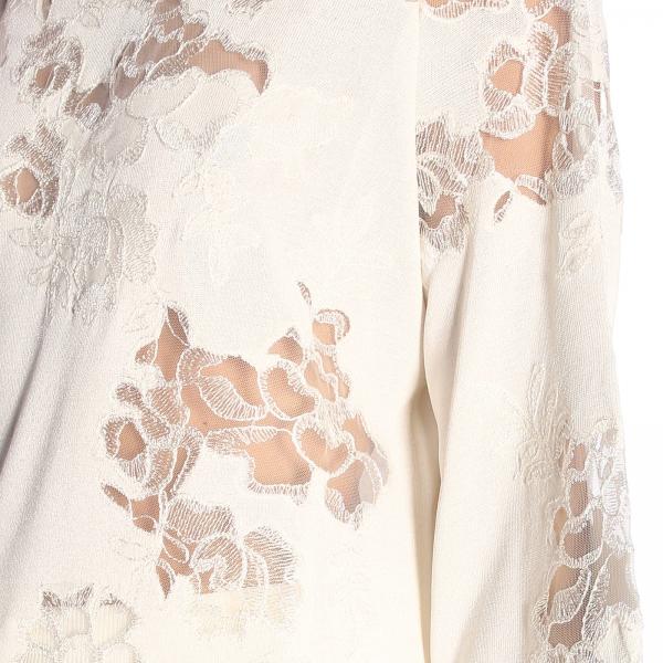 Barca A E Con Pizzo Scollo Maniche 4 Inserti In 3 Maglia KJcT13lF