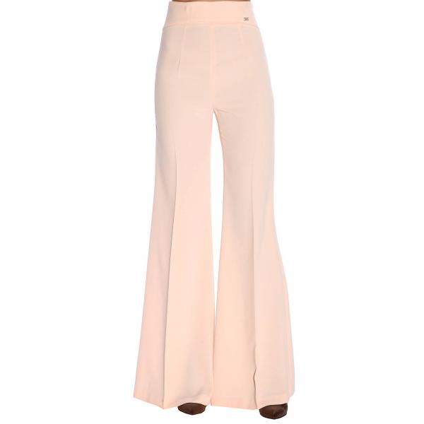 Elisabetta Franchi Outlet: Pants women - Blush Pink | Pants Elisabetta ...