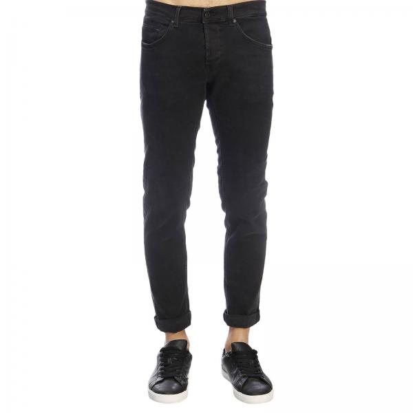 Dondup Outlet: Jeans men - Black | Jeans Dondup UP232 DS0236U GIGLIO.COM