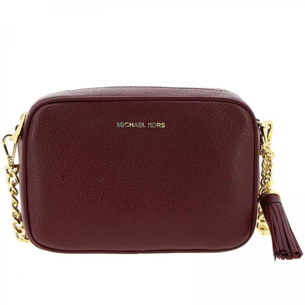 burgundy mini purse