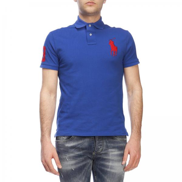 Polo Ralph Lauren Outlet: t-shirt for man - Royal Blue | Polo Ralph Lauren  t-shirt 710692227 online on 