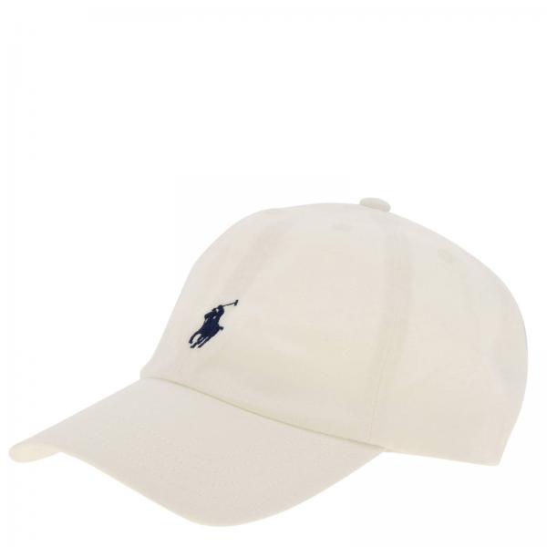 Polo Ralph Lauren Boy Outlet: Hat kids - White | Hat Polo Ralph Lauren Boy 323552489 GIGLIO.COM