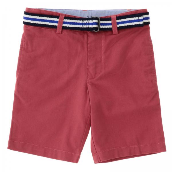 red polo navy pants