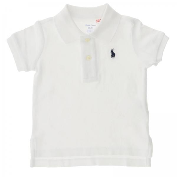 Polo Ralph Lauren Infant Outlet: T-shirt kids - White | T-Shirt Polo ...