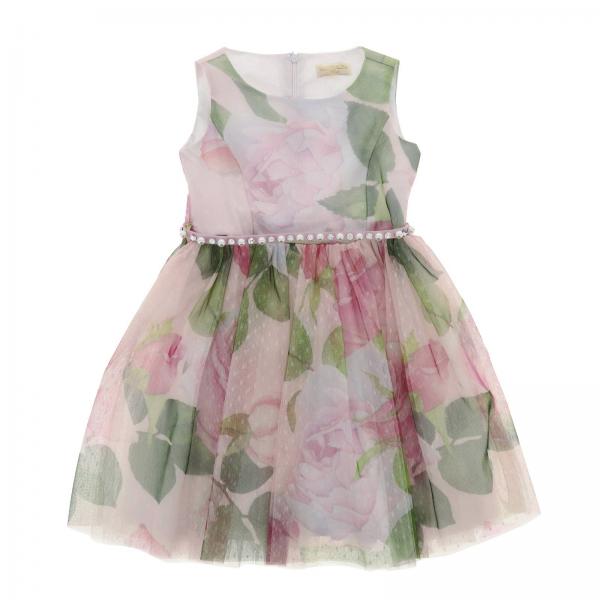 Monnalisa Chic Outlet: dress for girls - Pink | Monnalisa Chic dress ...