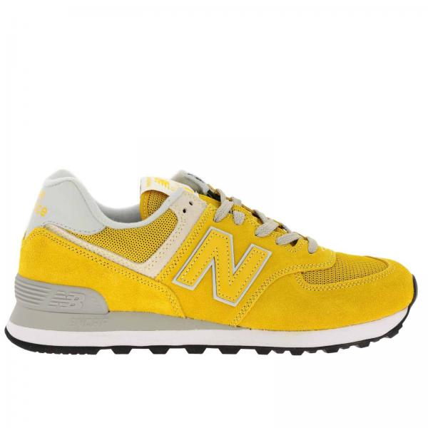 New Balance Outlet: Shoes men | Sneakers New Balance Men Yellow ...