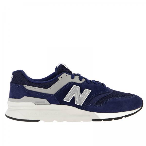 new balance blue trainers