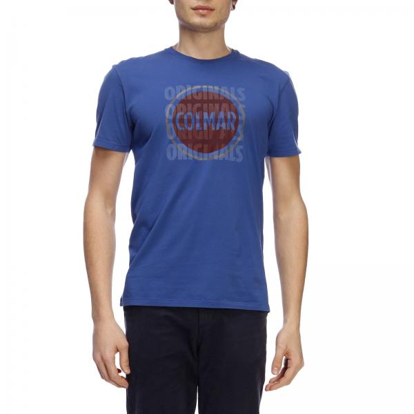 Colmar Outlet: T-shirt men | T-Shirt Colmar Men Royal Blue | T-Shirt ...