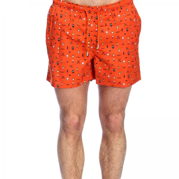 GALLO: Swimsuit men - Orange | Swimsuit Gallo AP507767 GIGLIO.COM