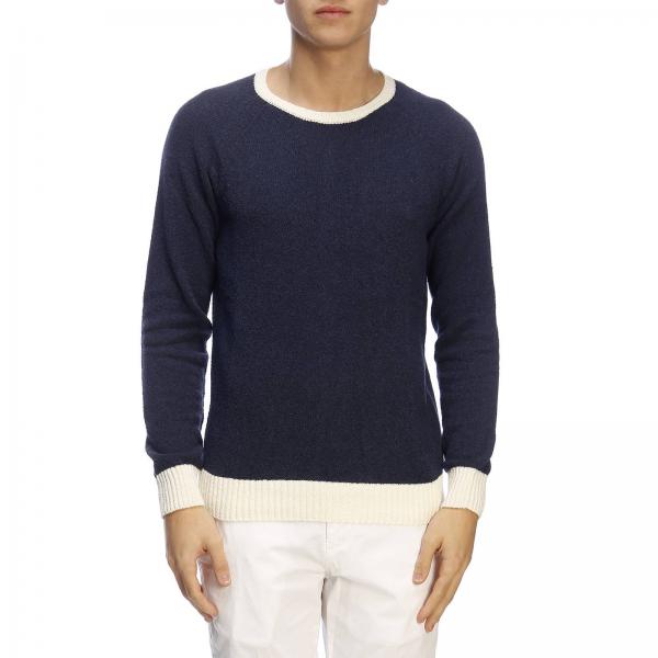Eleventy Outlet: Sweater men | Sweater Eleventy Men Blue | Sweater ...