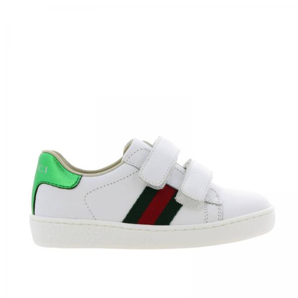 GUCCI: Shoes kids | Shoes Gucci Kids White | Shoes Gucci 455447 CPWP0 ...
