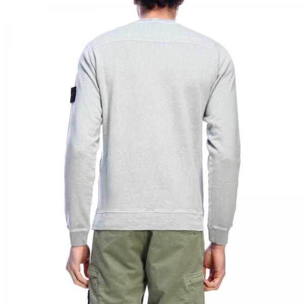 STONE ISLAND: Sweater men - Grey | Sweater Stone Island 65560 GIGLIO.COM