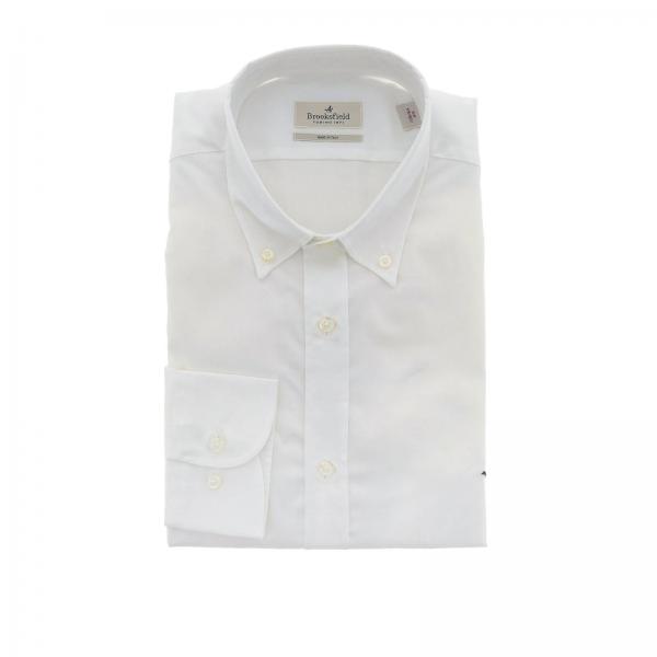 Brooksfield Outlet: Shirt men | Shirt Brooksfield Men White | Shirt ...