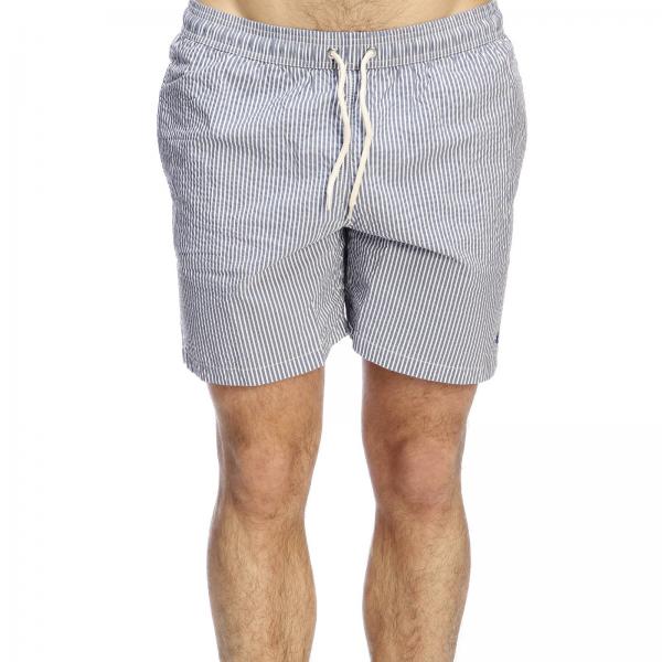 Brooksfield Outlet: swimsuit for men - Gnawed Blue | Brooksfield ...