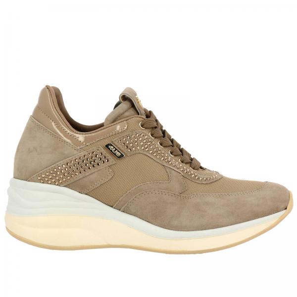 Paciotti 4Us Outlet: Shoes women - Beige | Sneakers Paciotti 4Us ...