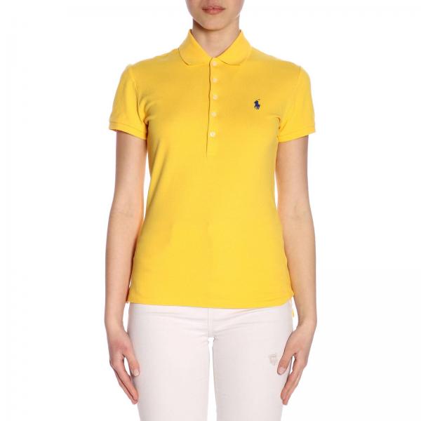 Polo Ralph Lauren Outlet: T-shirt women - Yellow | T-Shirt Polo Ralph ...