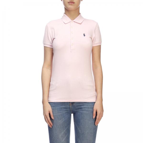 Polo Ralph Lauren Outlet: T-shirt women - Pink | T-Shirt Polo Ralph ...