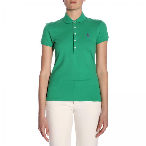 Polo Ralph Lauren Outlet: T-shirt women - Green | T-Shirt Polo Ralph ...